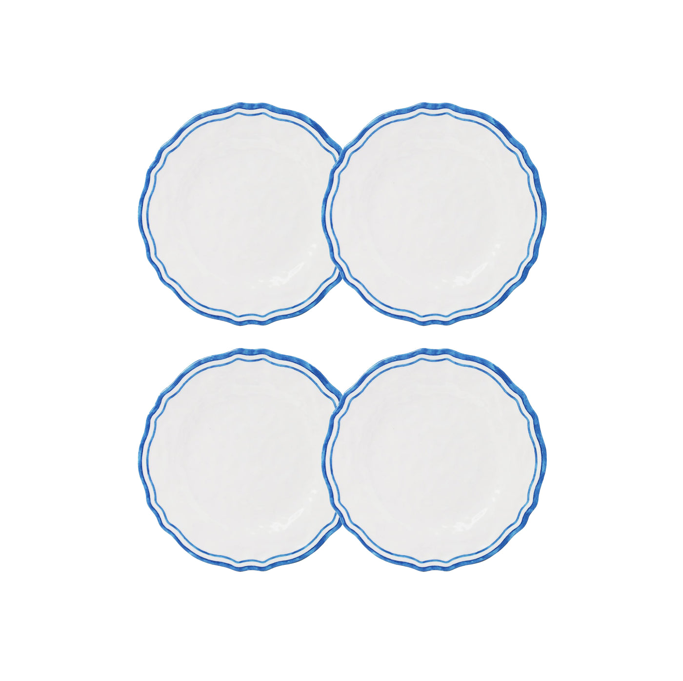 Maison Melamine Appetizer Plates - Set of 4