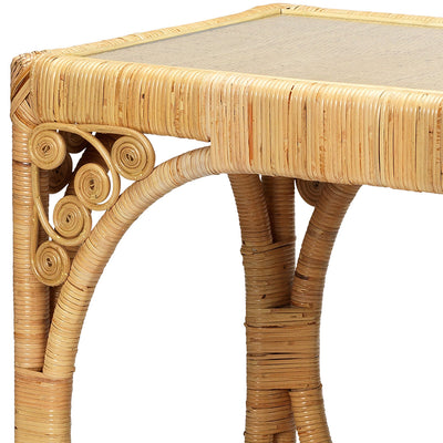 Primrose Rattan Console Table