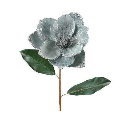 Frosty Magnolia Stem  - Silver