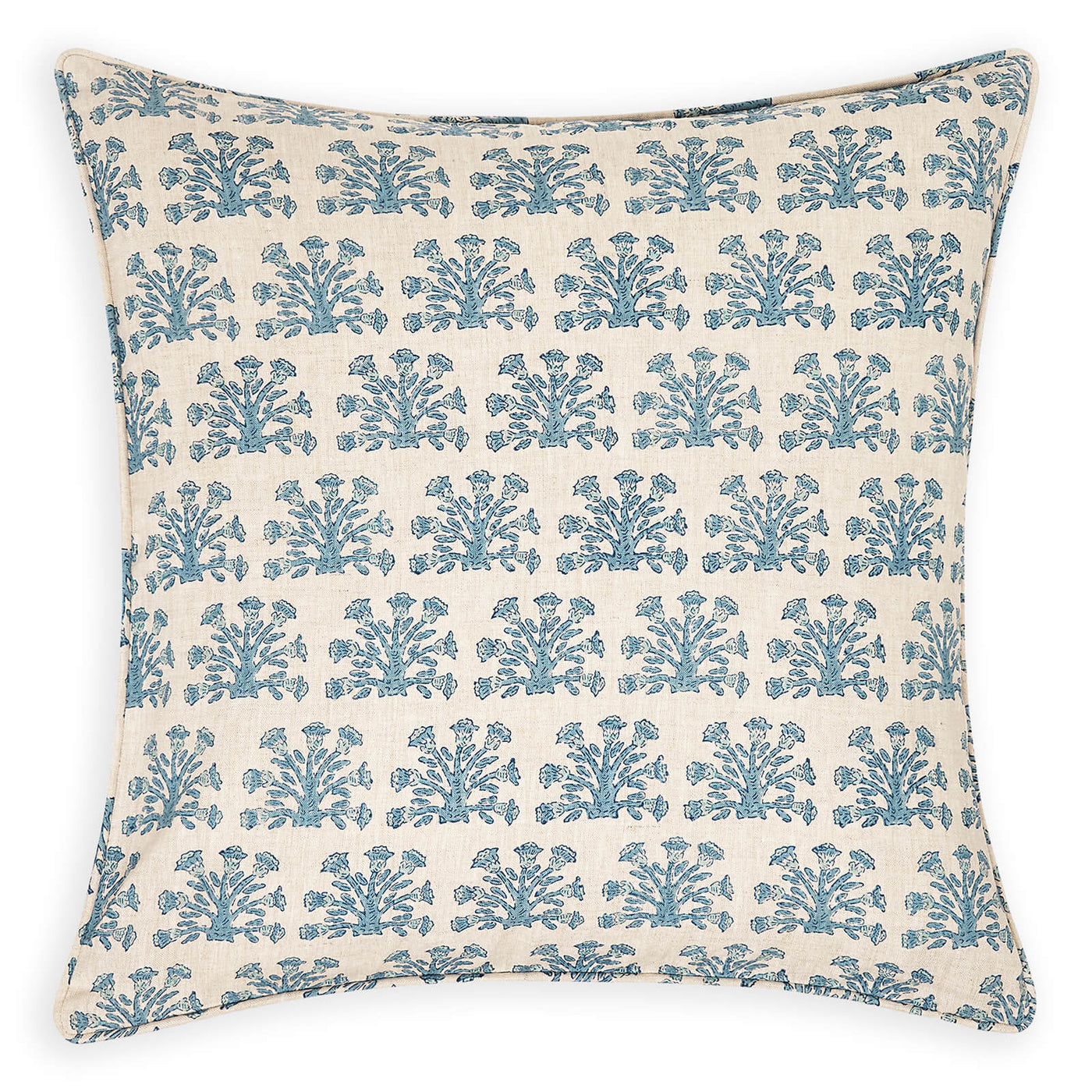 Riviera Corals Linen Pillow