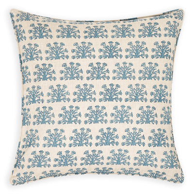 Riviera Corals Linen Pillow