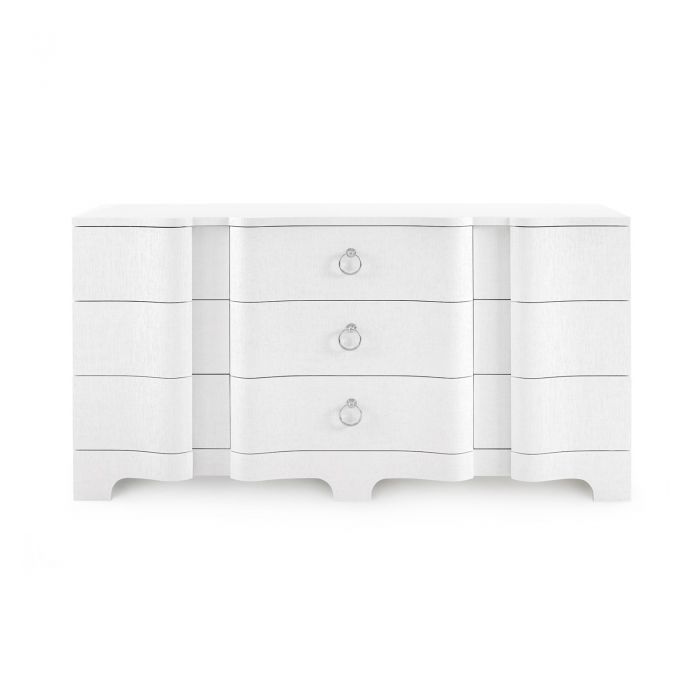 Cannes 9-Drawer Dresser - White