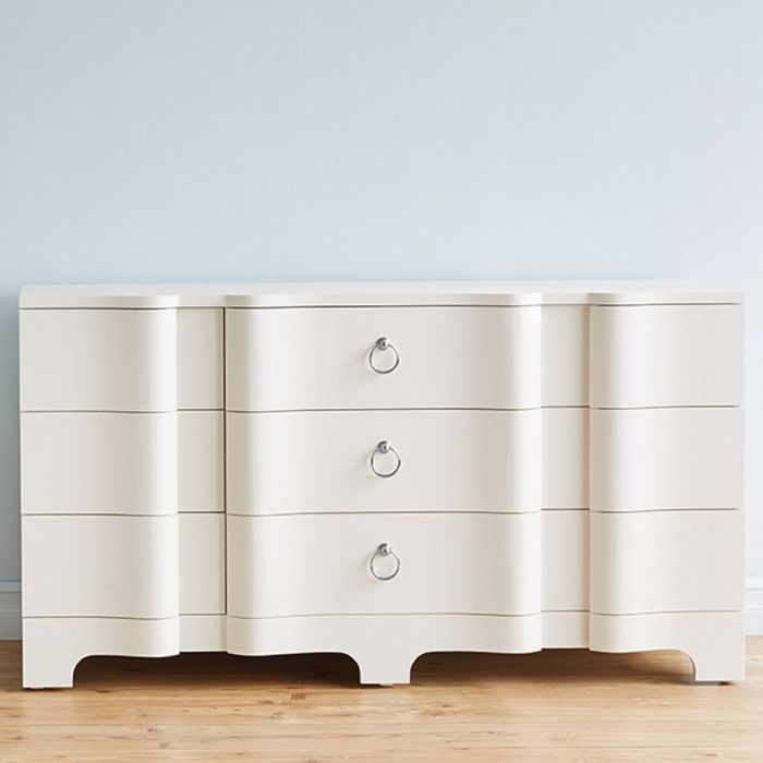 Cannes 9-Drawer Dresser - White