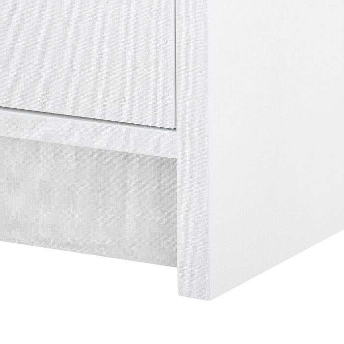 Nantucket Linen 6-Drawer Dresser - White