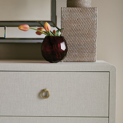 Nantucket Linen 6-Drawer Dresser - White