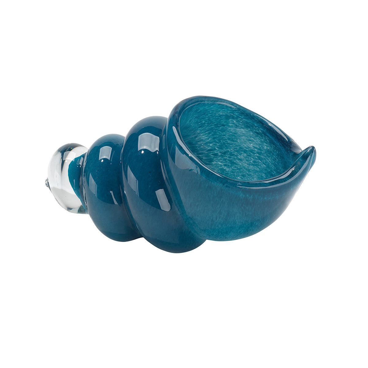 Teal Ariel Shells, Set of 2