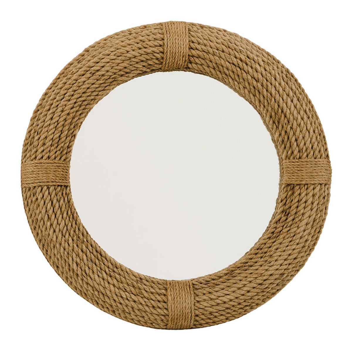 Round Rope Mirror – Coastal Decor – Coastal Bleu