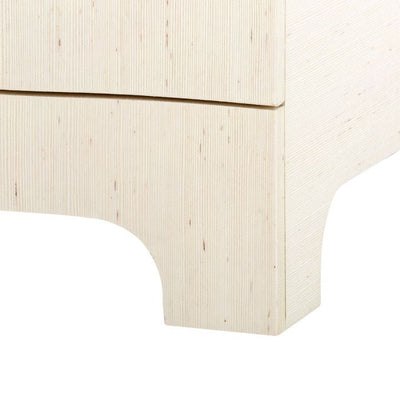 Cannes 3-Drawer Night Stand - Sand