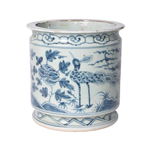 Blue Pheasant Orchid Pot Set