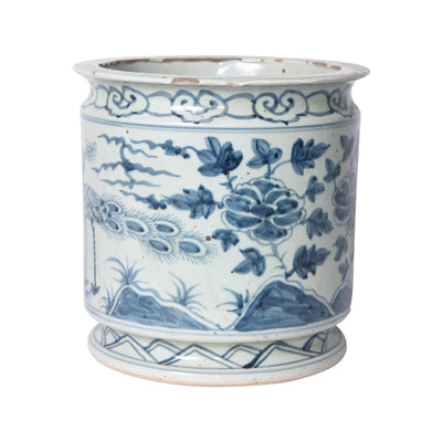 Blue Pheasant Orchid Pot Set