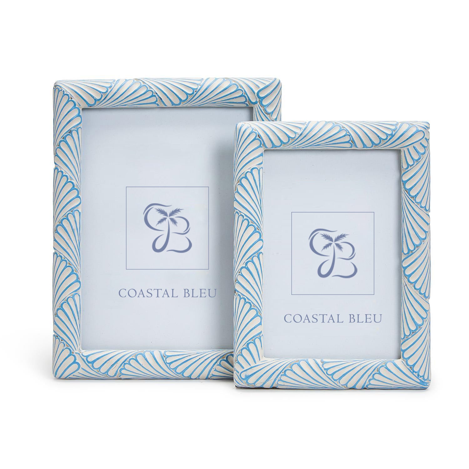 Seashell Photo Frame – Coastal Picture Frames – Coastal Bleu