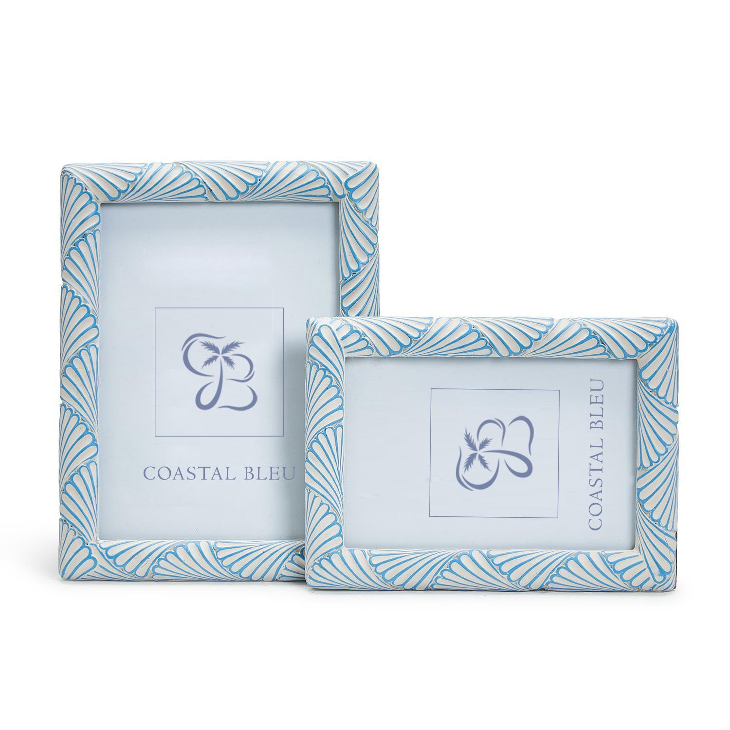 Seashell Photo Frame – Coastal Picture Frames – Coastal Bleu