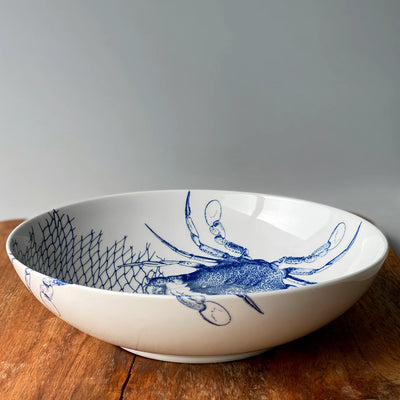 Blue Crab Serving Bowl