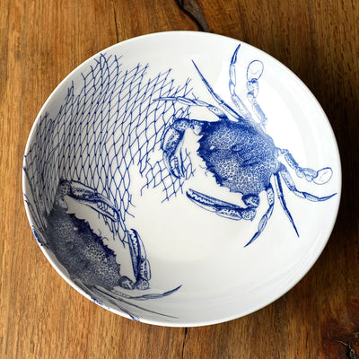 Blue Crab Serving Bowl