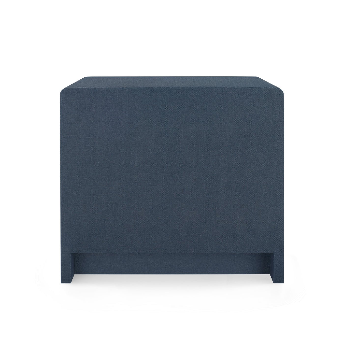 Nantucket Linen 3-Drawer Side Table - Navy