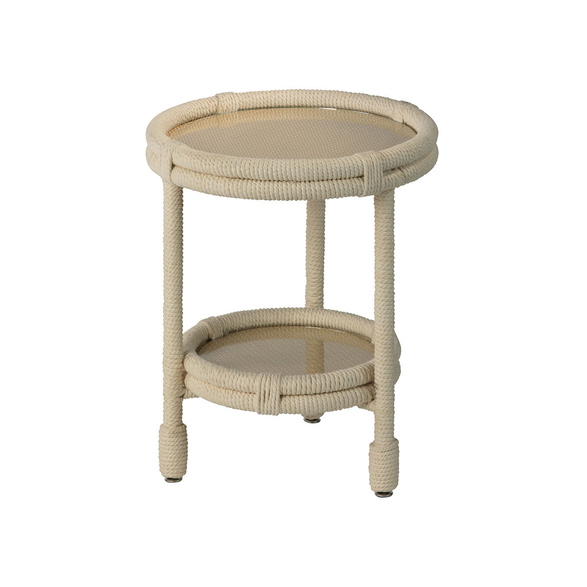 Cotton Rope Side Table – Coastal Furniture – Coastal Bleu