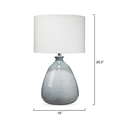 Ocean Spray Ceramic Table Lamp