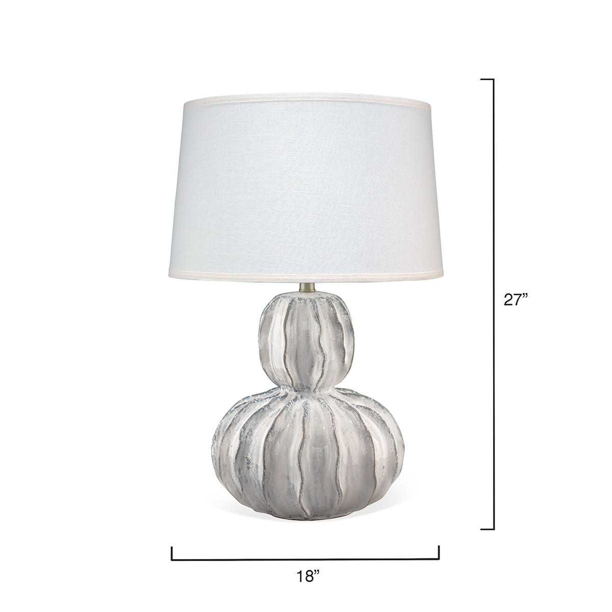 Oceane Gourd Table Lamp