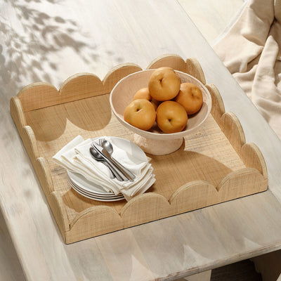 Wonderland Scalloped Tray