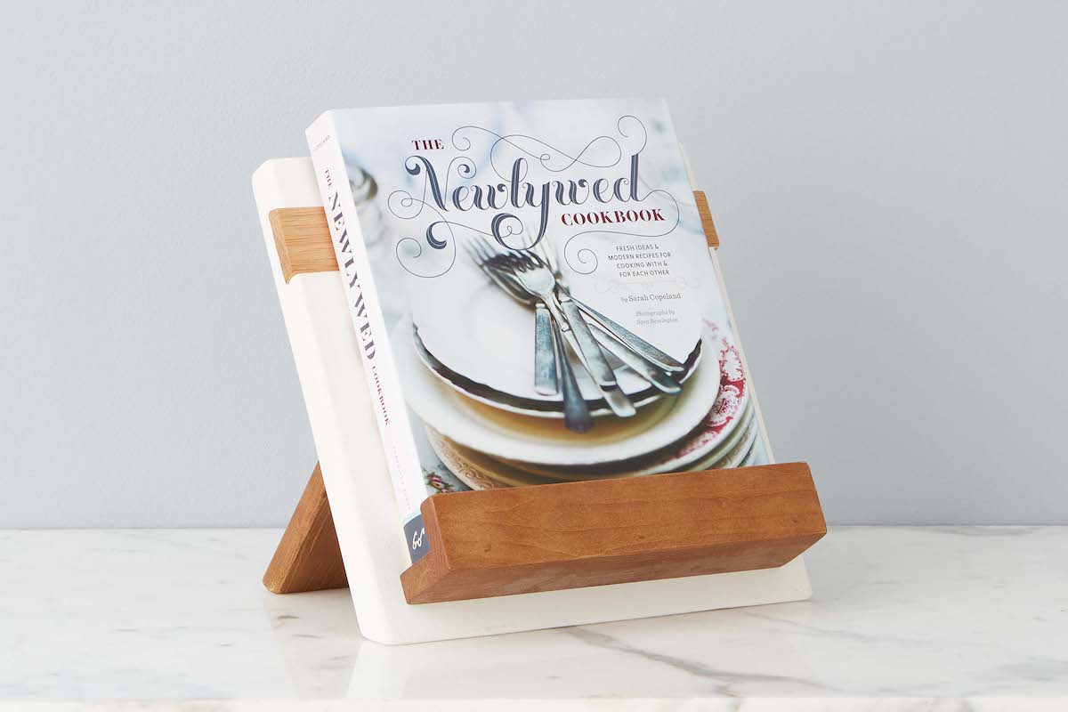 White Mod iPad / Cookbook Holder