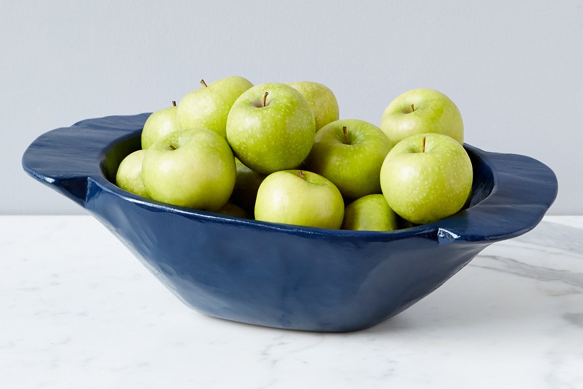 Navy Dough Bowl