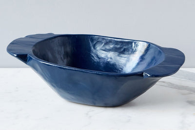 Navy Dough Bowl