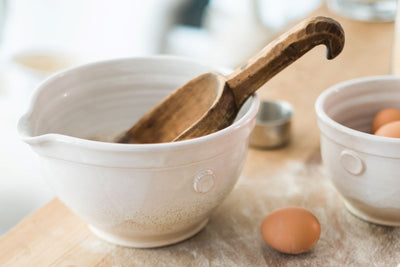 Handthrown Mixing Bowls Set