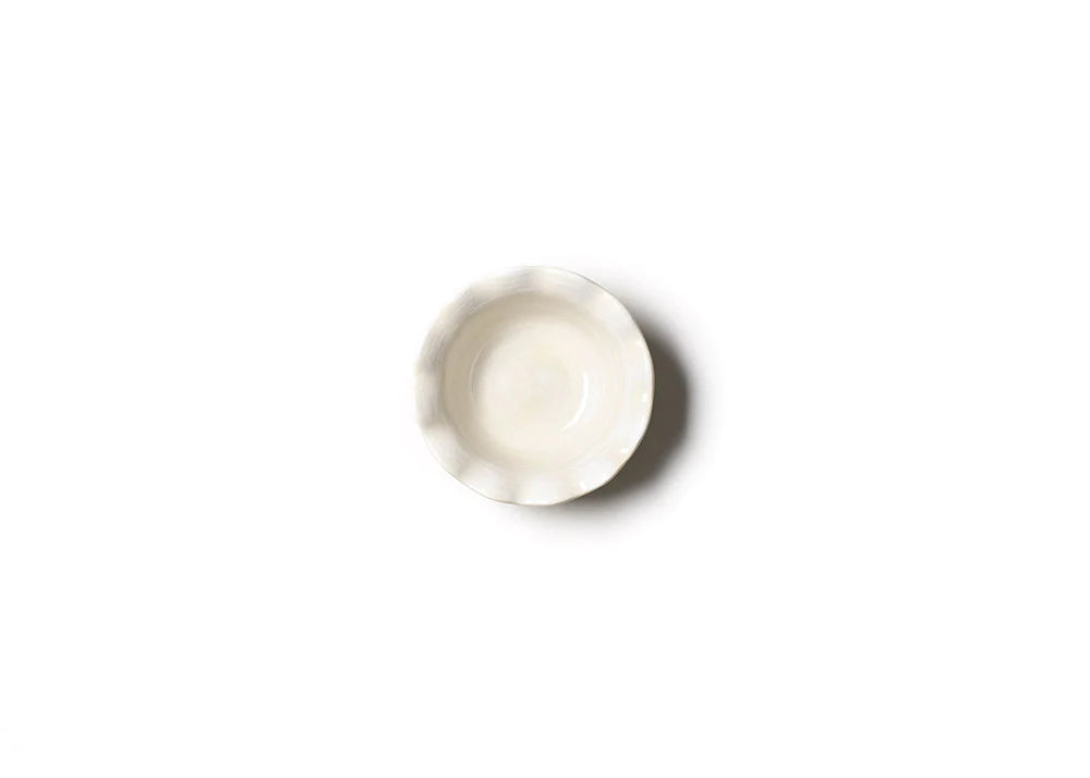 Oyster Ruffle Dipping Bowl