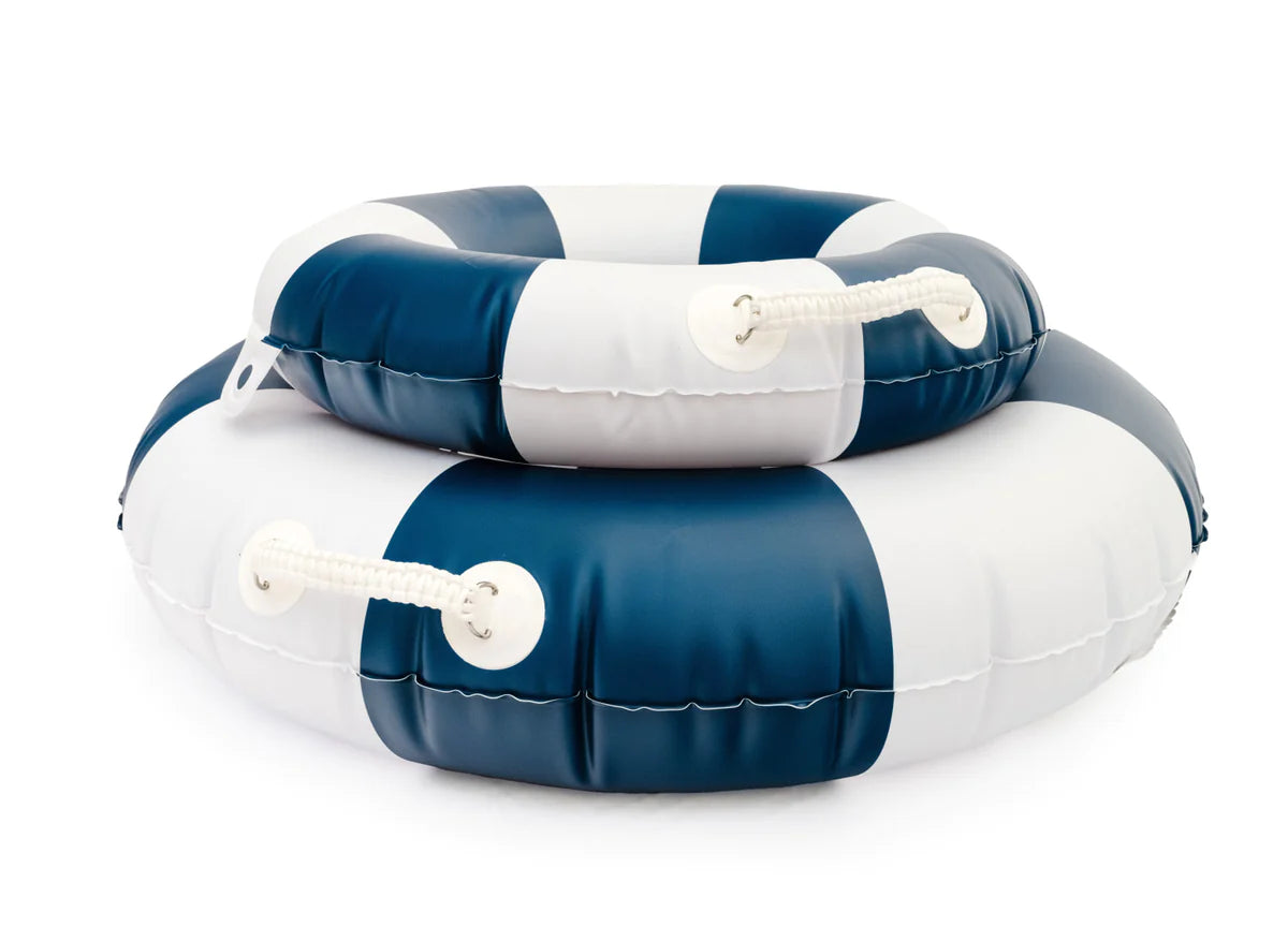 The Classic Pool Float - Boathouse Navy – Coastal Pool Floats ...