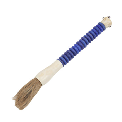 Navy Blue Jade Disc Brush