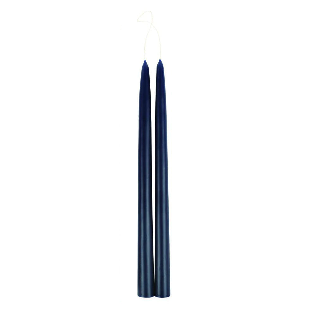 Navy Dipped Taper Candles