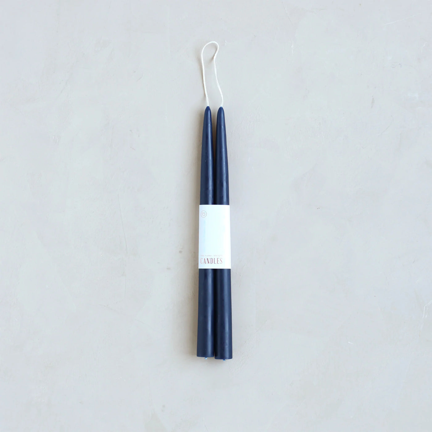 Navy Dipped Taper Candles