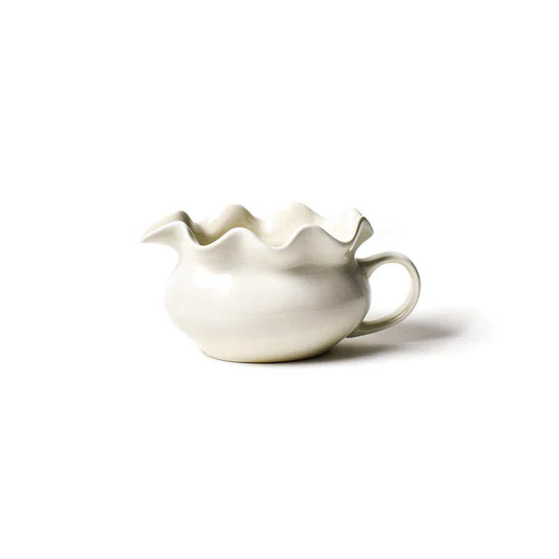 Oyster Ruffle Gravy Boat