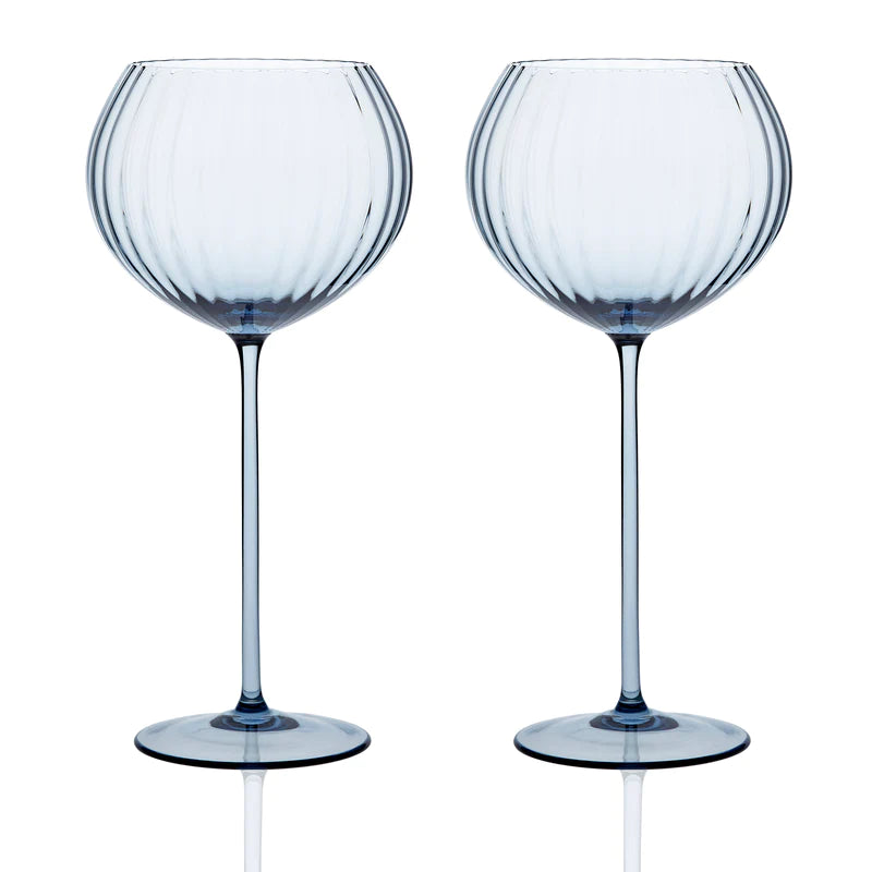 Ocean Red Wine Glasses – Coastal Kitchen & Dining – Coastal Bleu