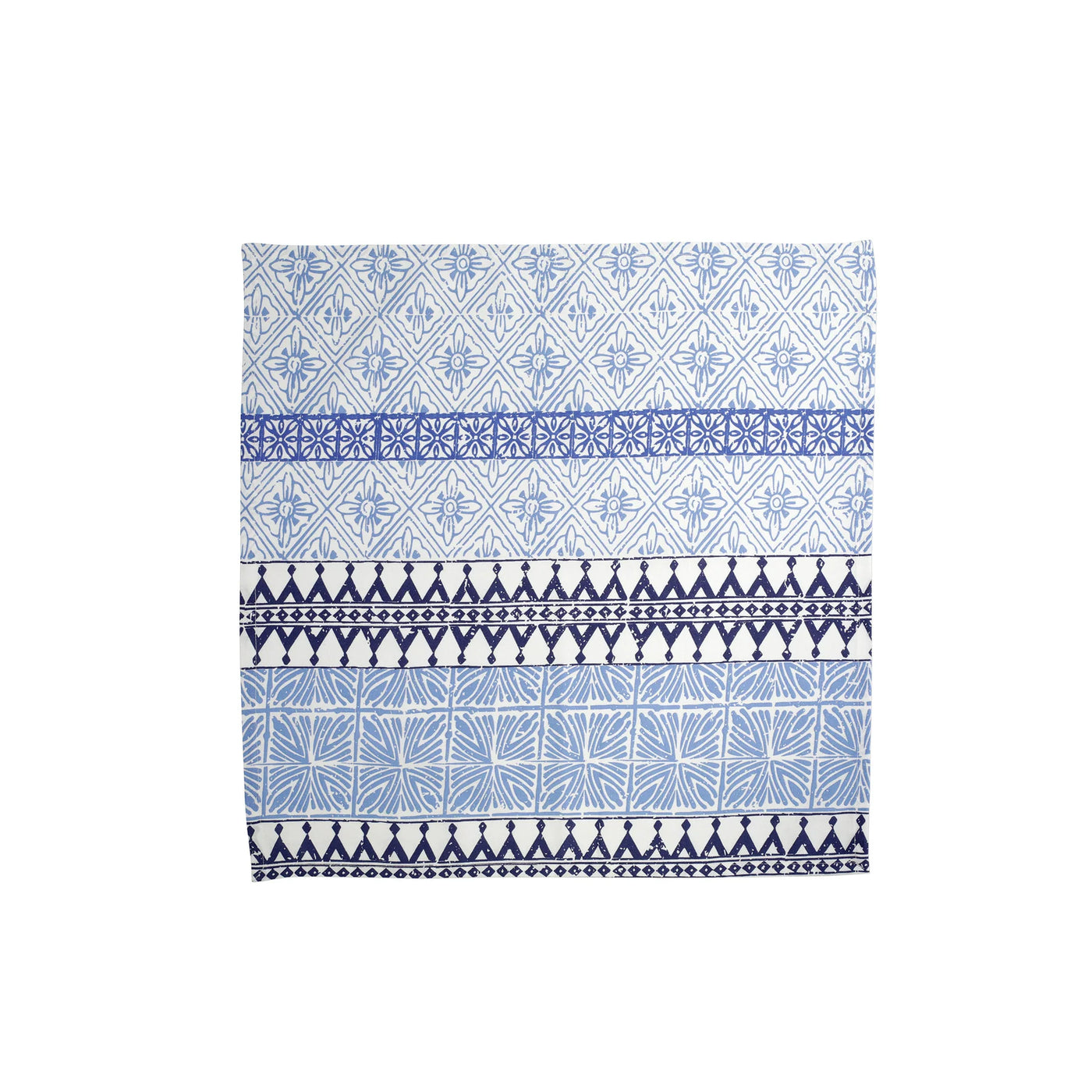 Bohemian Linens Blue Napkins - Set of 4