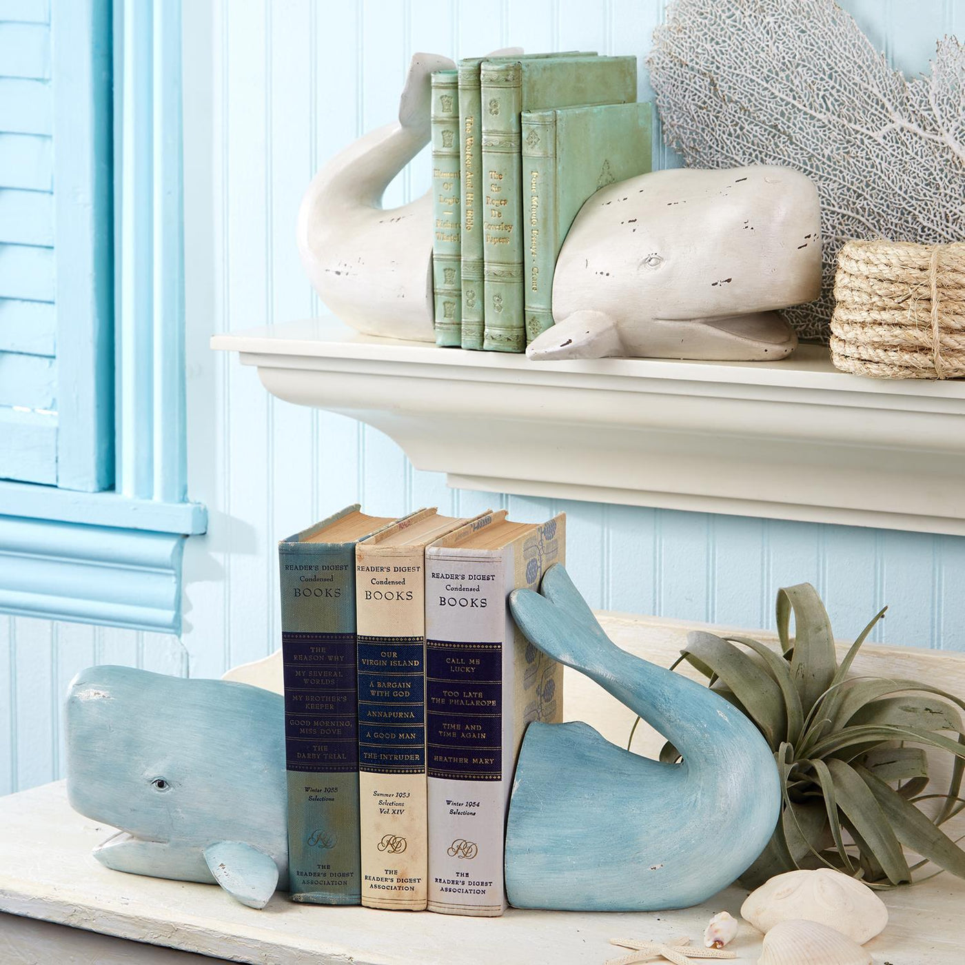 Whale Bookend