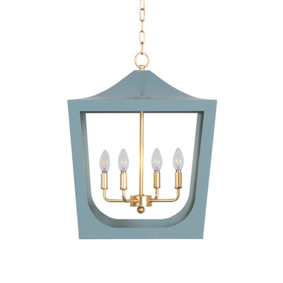 Bermuda Lantern Pendant - Blue