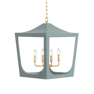 Bermuda Lantern Pendant - Blue