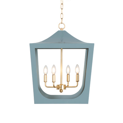 Bermuda Lantern Pendant - Blue