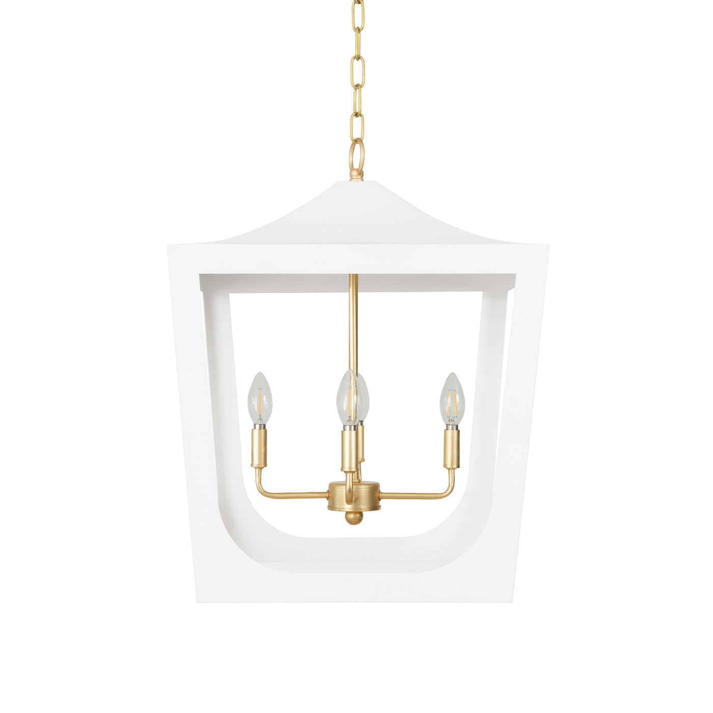 Bermuda Lantern Pendant - White