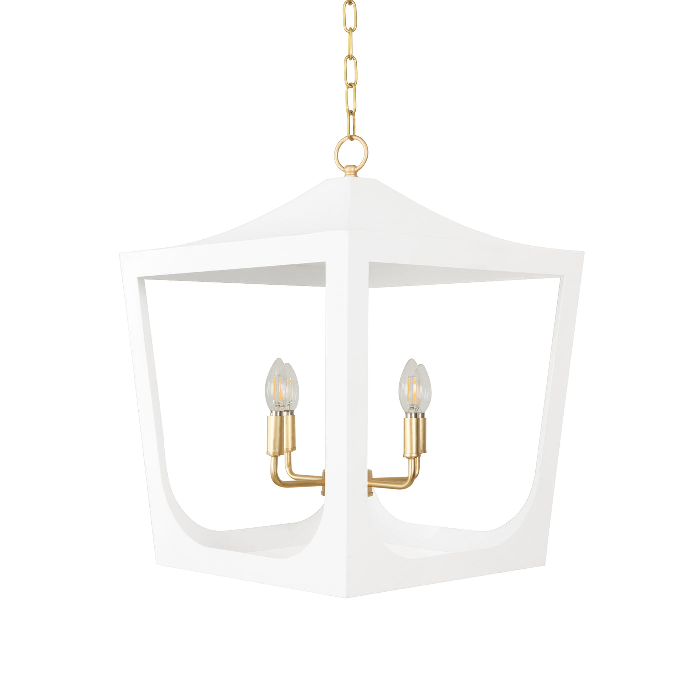 Bermuda Lantern Pendant - White