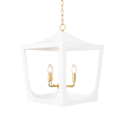 Bermuda Lantern Pendant - White