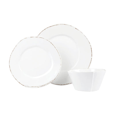 Melamine Lastra Three-Piece Place Setting