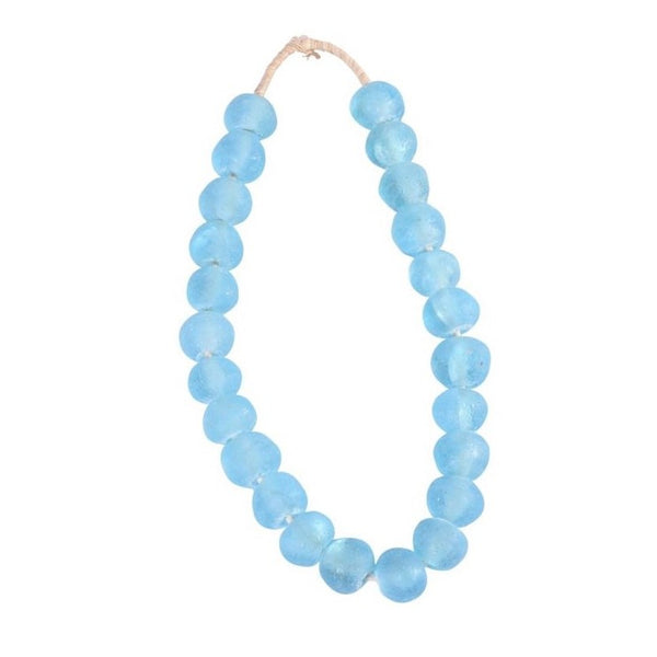 Sea Glass Beads, Sky Blue, Large – Luxe Curations