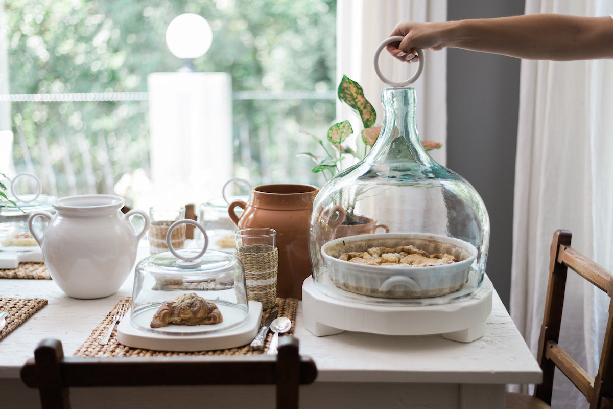 White Round Trivet