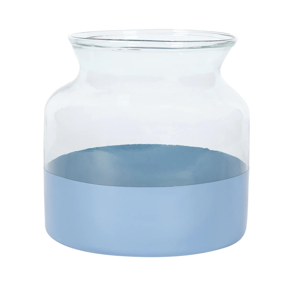 Coastal Blue Colorblock Vase