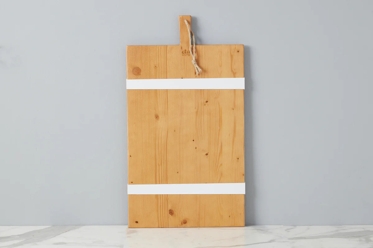 Natural Rectangle Mod Charcuterie Board